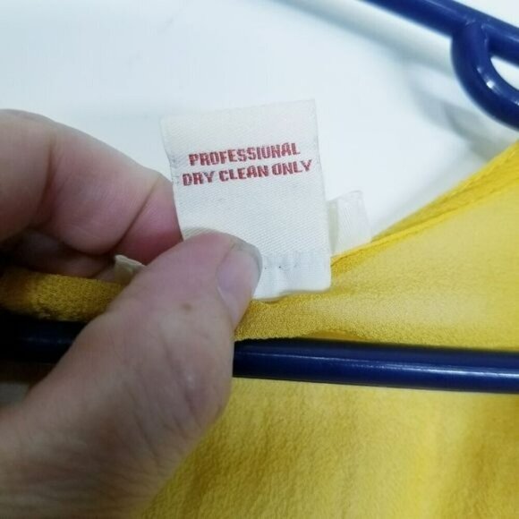 Sundance tank top sheer‎ silk crochet ruffle tiered keyhole button back Medium - Picture 11 of 12